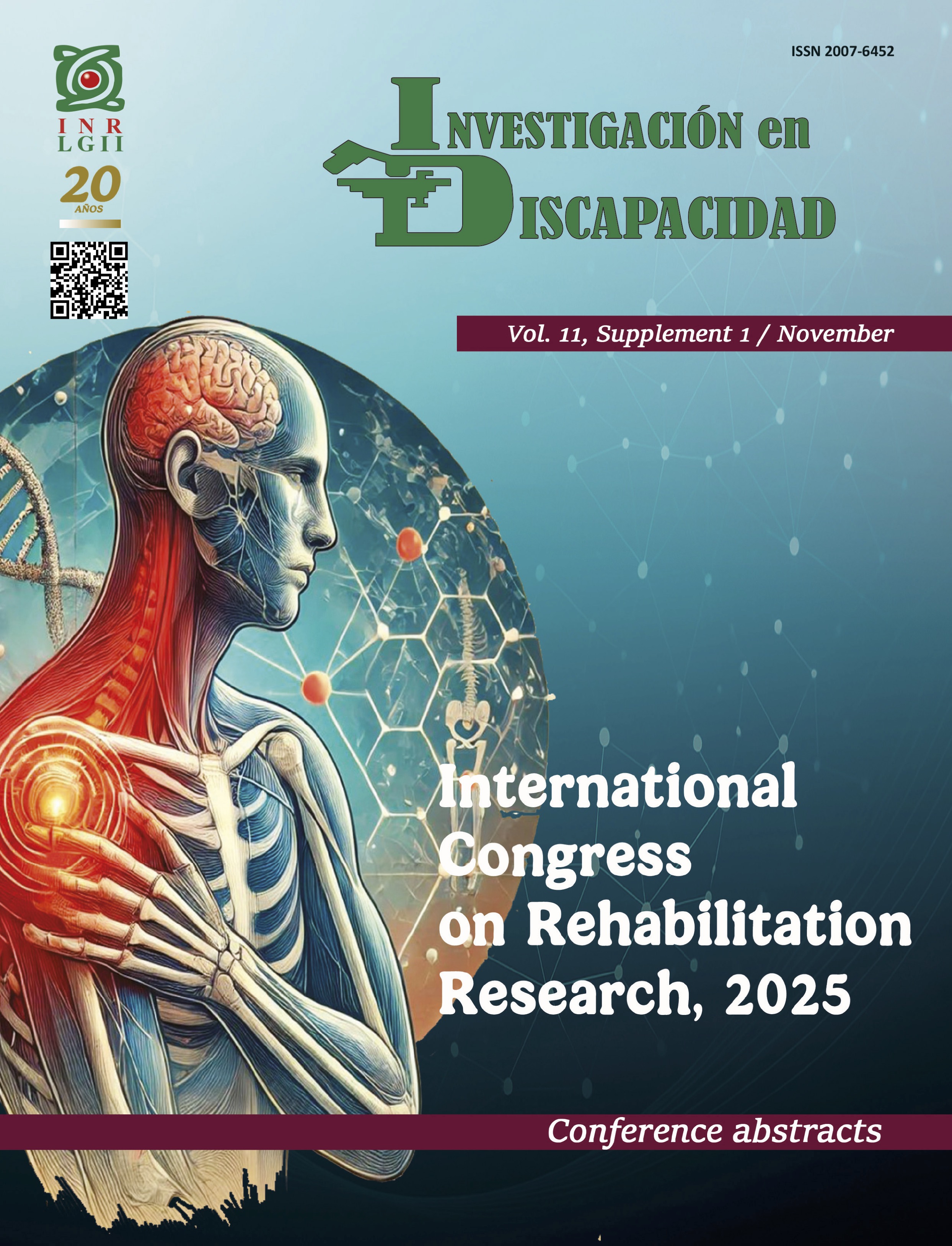 					View Vol. 11 No. S1 (2025): 2025 International Congress on Rehabilitation Research (under production)
				